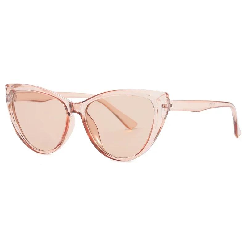 Men Women's New Trend Cat Eye Sunglasses Fashion Outdoor Anti-UV Sun Glasses Unisex Retro Large Frame Driving Eyeglasses Shades