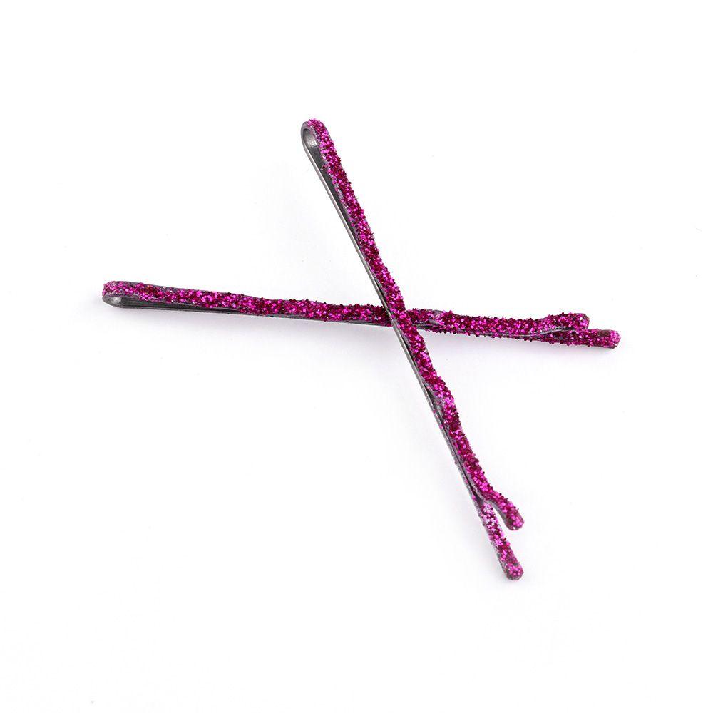 Fashion Candy Colors Styling Tools Glitter Bobby Pins Girls Headwear Wavy Hair Clips Barrettes