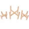 Wood Planter Pot Trays Flower Pot Rack Strong Free Standing Bonsai Holder