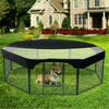Pet Playpen Mesh Fabric Top Cover, Provide Shaded Areas for Pets and Protect From UV/Rain