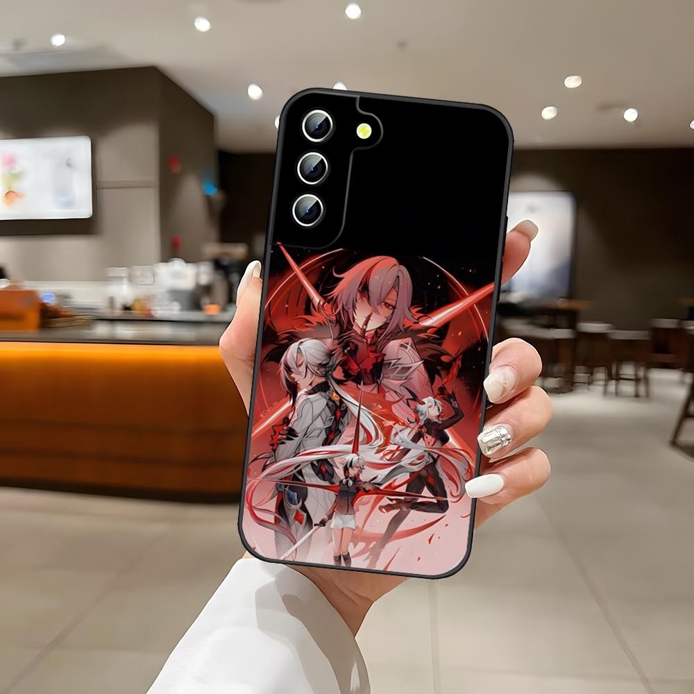 Игры Genshin Impact Чехол для телефона Задняя крышка для Samsung S24 Ultra S22 S23 S20 Fe S21 Plus Galaxy A54 A34 A24 A53 M54 Note 20