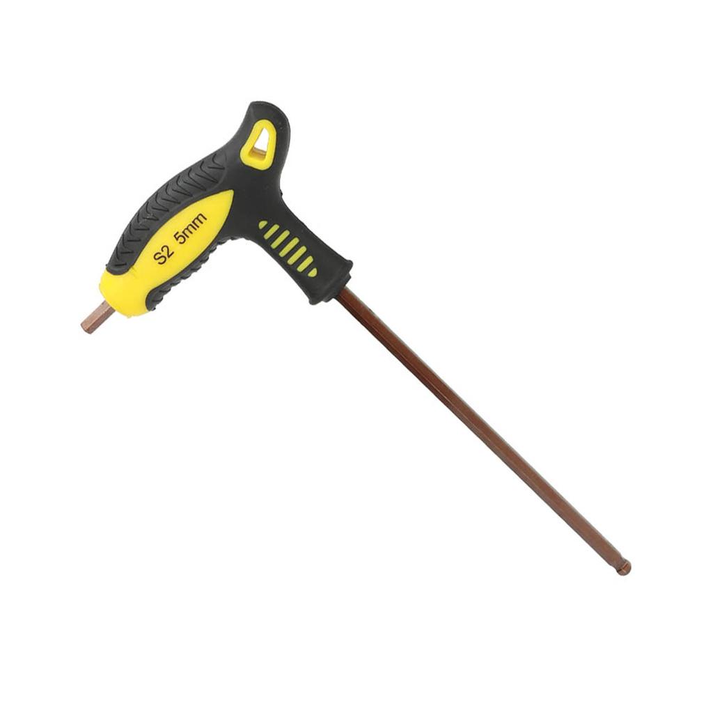 Шаровой Т-образный шестигранный ключ с длинной ручкой, профессиональный ручной инструмент для ремонта