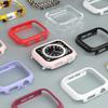 Чехол для Apple Watch Case 45мм 41мм 44мм 40мм 42мм 38мм 46 49 мм Аксессуары PC Защитный бампер iWatch Series 8 7 SE 6 5 4 3 9