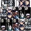 Чехол для телефона Samsung Galaxy S24 S23 iPhone 16 15 14 Xiaomi Redmi Note 13 12 11 Plus 9 Pro Max XR OPPO Huawei Gojo Satoru Anime Jujutsu Kaisen Cover