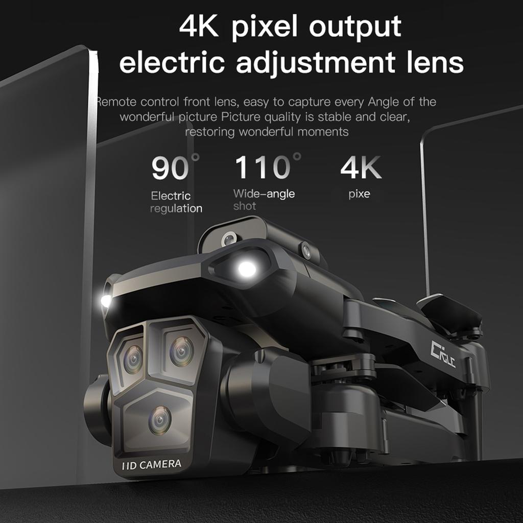 Remote Control Drone with Camera 4K 3 Front Camera 2 Bottom Camera Obstacle Avoidance 5GWiFi FPV