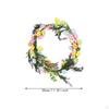 Пасхальное яйцо венок на дверь, искусственный цветок орнамент 30 см внутренний уличный весенний венок зелень листья