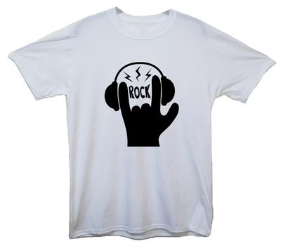 Футболка с принтом Rock On