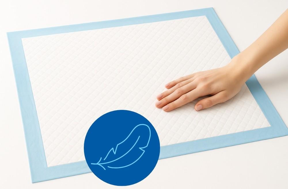 Hygienic absorbent pad 90x60 50pcs