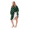 Minecraft Unisex Adult Fleece Sherpa Lined Oversized Blanket Hoodie
