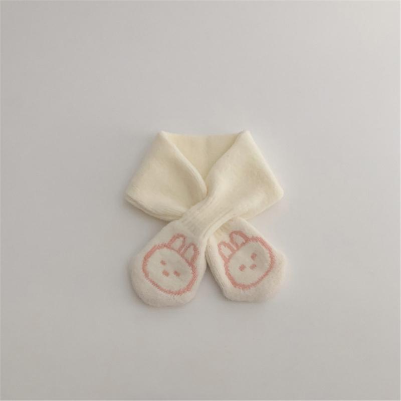 Однотонный детский шарф Детский утеплитель шеи Осень Зима Защита шеи Ветрозащитный платок для мальчиков и девочек от 6 месяцев до 4 лет