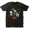 Summer Men SAW Terrifying Head Torture Harajuku 100% Pure Cotton T-shirt Fashion Retro Clothing the Last of Us