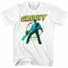 Army of Darkness Groovy White Adult T-Shirt