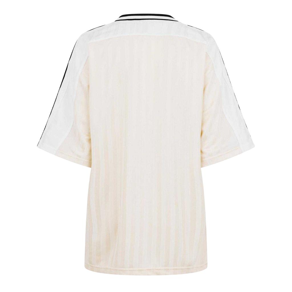 PE Nation Womens/Ladies Detour Striped Oversized Short-Sleeved T-Shirt