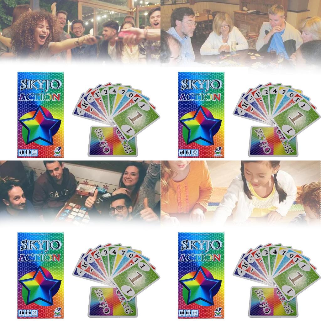 Захватывающая карточная игра Skyjo для веселых семейных посиделок и социальных мероприятий