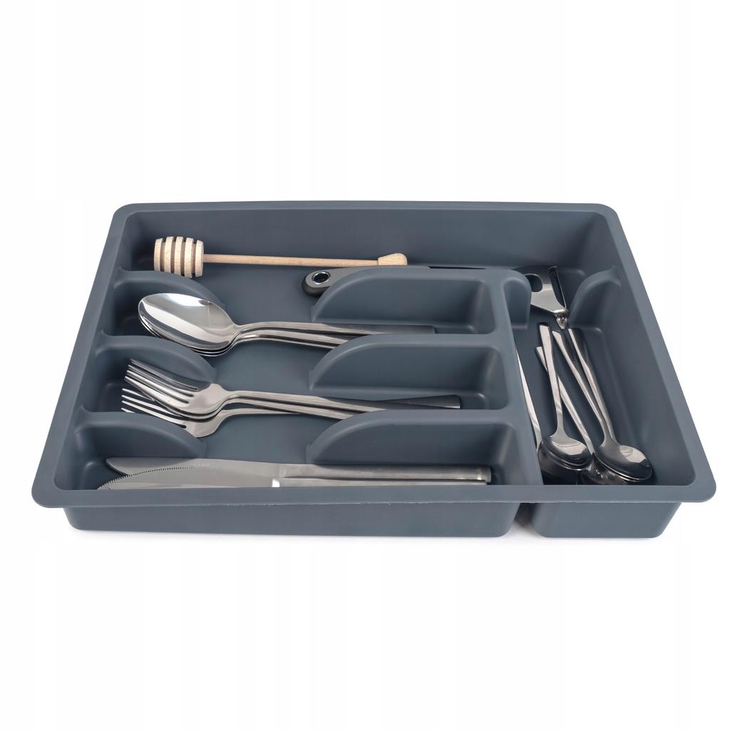 KADAX Wkład Plastikowy Do szuflady Organizer Kuchenny Na sztućce