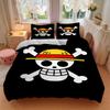 Skull Crossbones Logo Print 3Pcs Bedding Setduvet Cover With 2 Bedropillowcase Home Birthday Gift