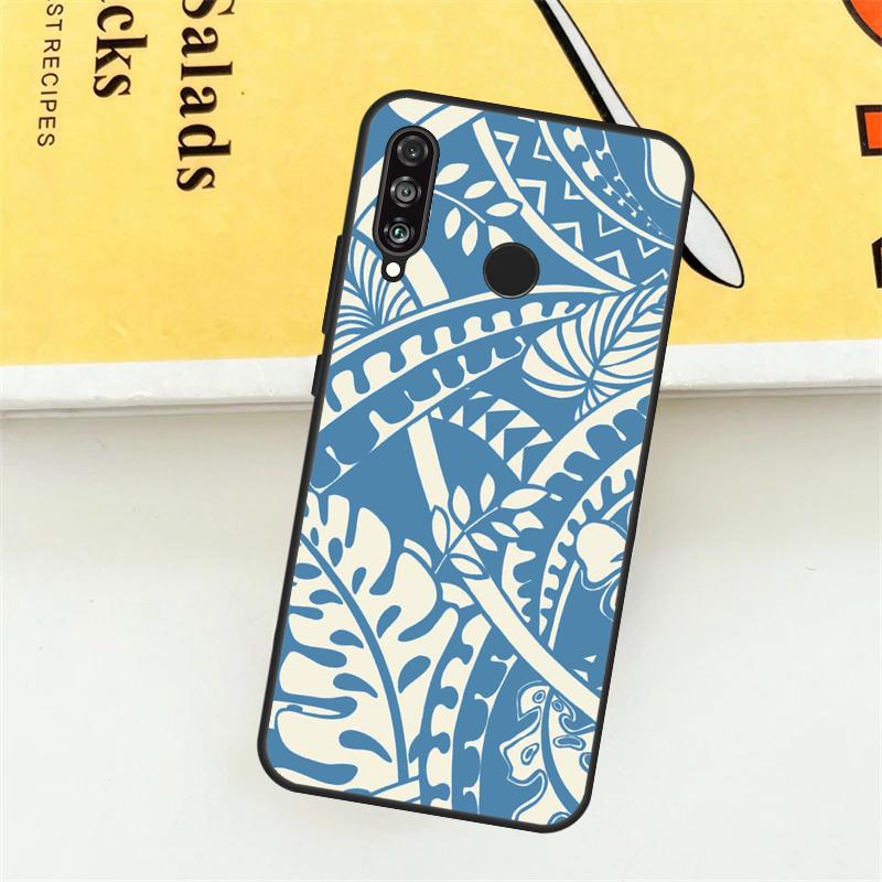 Племенной чехол в маорийском полинезийском самоанском стиле для Huawei Nova Y61 Y91 Y60 Y70 Y90 Nova 9 10 SE 11i 8i 3i P20 P30 Pro P40 Lite