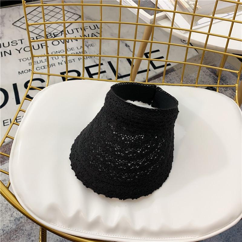 Модные женские кепки с козырьком, летняя кепка своими руками, полый цветочный узор, кружевная повседневная шляпа с козырьком, пустая шляпа-цилиндр, пляжные женские солнцезащитные шляпы