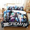 SSSS.GRIDMAN Bedding Set Boys Girls Twin Queen Size Duvet Cover Pillowcase Bed Kids Adult Fashion Home TextileCustomizable