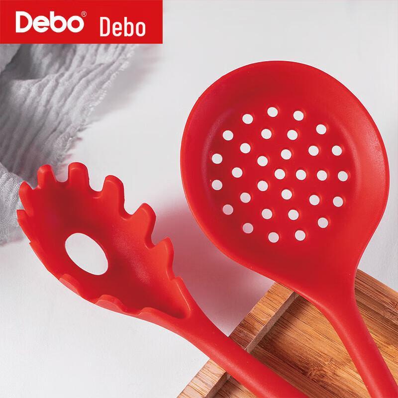 Debo Rebecca 7-Piece Silicone Kitchen Utensil Set