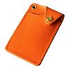 De Card Case Tochigi Leather Натуральная кожа Сделано в Японии Визитная карточка Простая Тонкая Умная Элегантная Стильная Оранжевая [Am Mas] KC-025