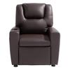 VEVOR Kids Reclining Chair, Toddler Recliner with Cup Holder, 101 degrees to 121 degrees Adjustable Backrest