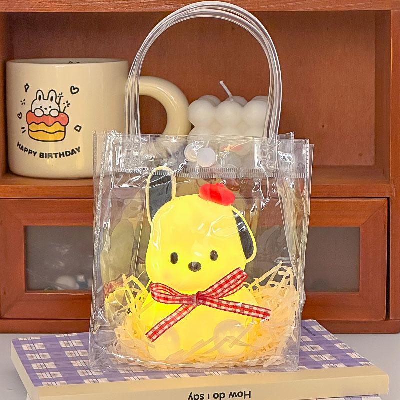 Пача Собака Ночник Милый Атмосферный Свет Студенческая Декоративная Настольная Лампа Спальня Прикроватная Лампа Украшение