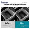 Soft Carbon Fiber Sticker For Dacia Duster 2024 2025 2026 2027 Dacia Bigster 2025 2026 2027 Center Console Storage Box Frame