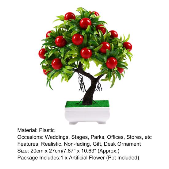 Современный искусственный бонсай, реалистичный, устойчивый к атмосферным воздействиям, декоративный