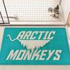 Indie Rock Band A-Arctic M-Monkeys Floor Mat Rectangle Anti-slip Home Soft Badmat Front Door Indoor Outdoor Mat Hotel Decor Mat