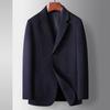 Autumn and Winter Wool Woolen Single West Middle-aged and Young People Light Luxury Business Double-sided Woolen Suit Jacket