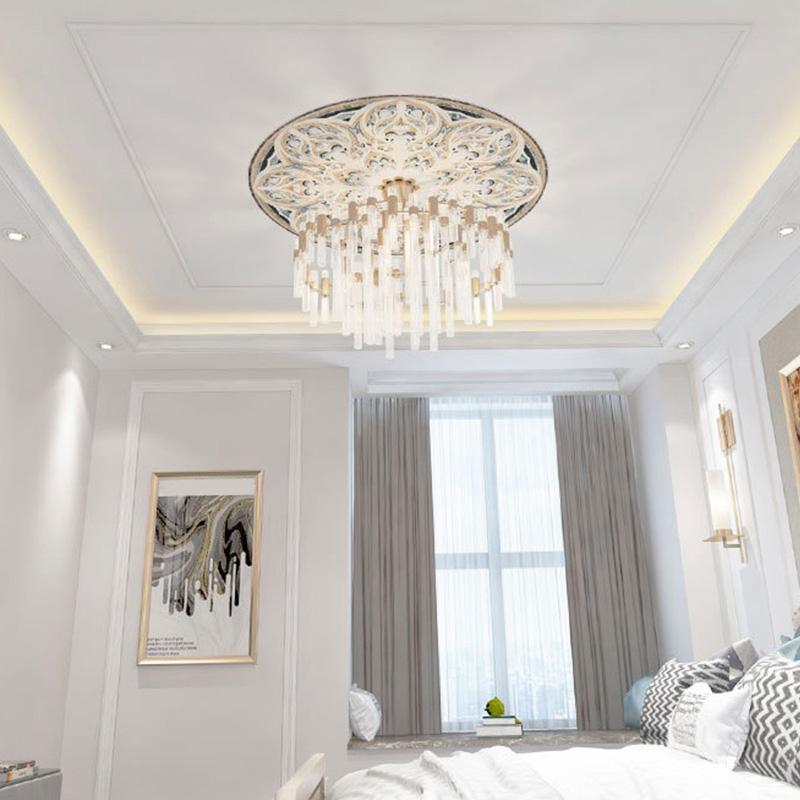 1 шт. паркетные обои из ПВХ, круглые настенные наклейки, водонепроницаемые настенные наклейки, самоклеящиеся, для гостиной, потолочные светильники, декоративные