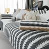 Modern Light Luxury Sofa Cushion, Cotton Printed Non-slip Sofa Cushion, Four-season Universal Sofa Cover, Fabric Sofa Towel