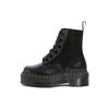 Dr. Martens Molly Leather Platform Boot Black Women Sneakers 24861001