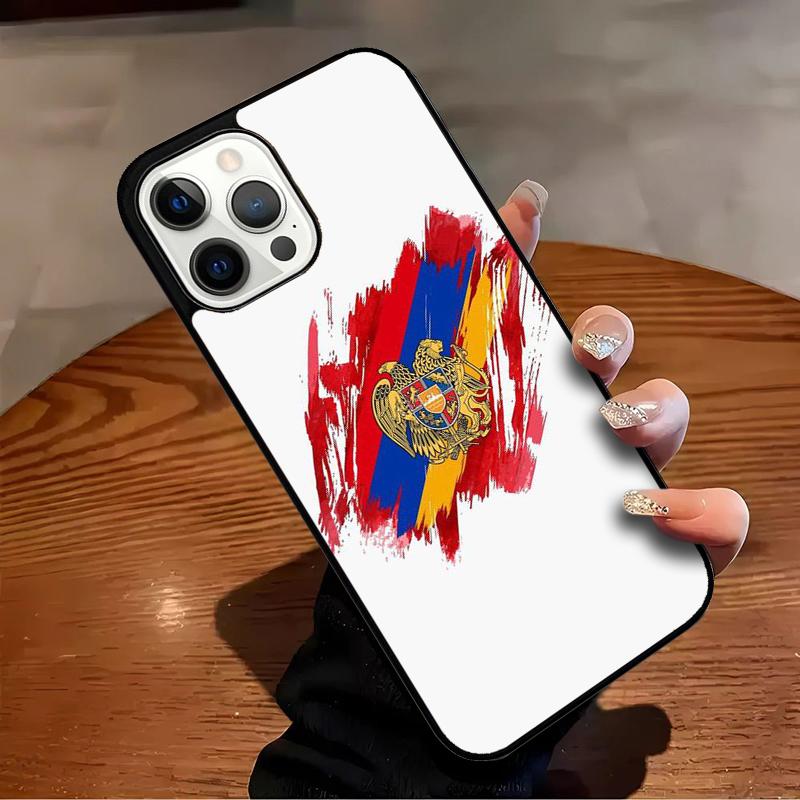 Armenia Armenian Flag Phone Case For iPhone 17 Air 16 15 14 13 12 11 Pro Max Max Plus Bumper Case Cover