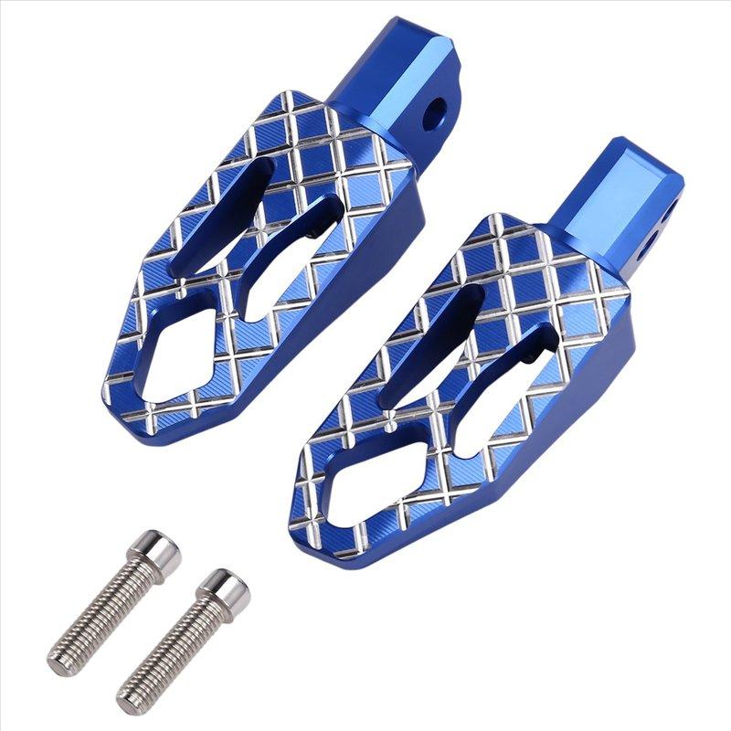 DTC2 Motorcycle Accessories Front Adjustable Passenger Footpegs for BMW R1300GS R 1300 GS R1300 GS Foot Pegs Blue