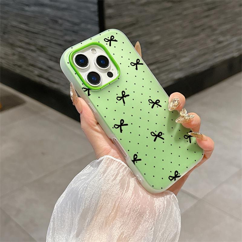 Чехол с рисунком в горошек, сердцем и бантом для Honor 400 Lite Pro 90 Lite 5G X9D X7B X9B Magic 6 Lite, матовый, 2 в 1, желе