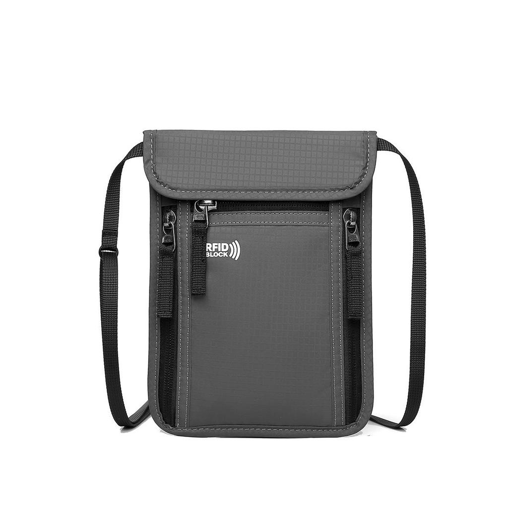 Waterproof RFID Travel Passport Holder & Multifunctional Neck Pouch