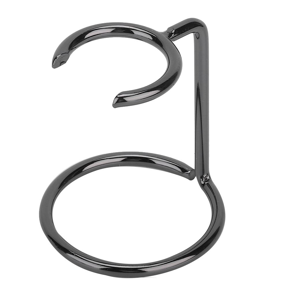 Men Shaving Brush Stand Razor Holder Stainless Steel for Salon Home Travel Use
