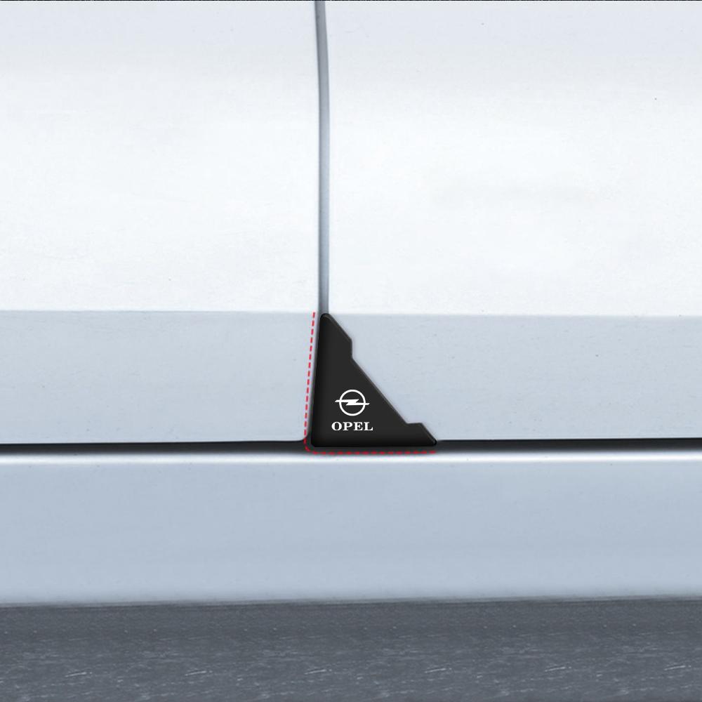 AAAYT1 2/4PCS Car Door Corner Cover Bumper Crash Scratch Protector Car Styling For Opel Mokka Corsa Meriva Zafira Astra G Vectra Antara
