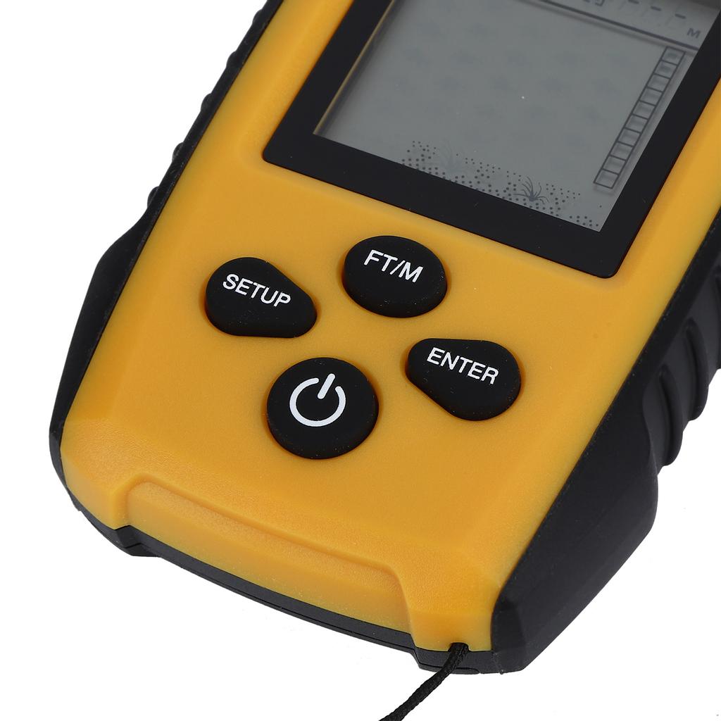 Portable HandHeld Wired Sonar Sensor Ultrasonic Fish Finder Detector Fishing Accessory