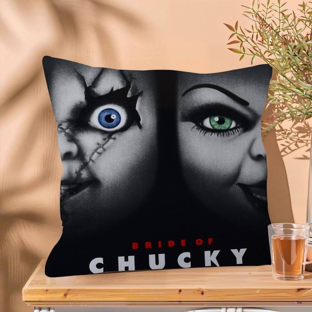 Classic Chucky Horror Movie pillow cover sofa cushion cover home room decoration children gift