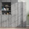 VidaXL Highboard Concrete Grey 50x42.5x185 Cm Engineered Wood, Sideboard, Storage Cabinet, Side Panel, Cabinet, 3281416