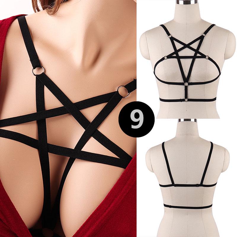 Грудь Бондаж Сексуальные Дамы Подтяжки Готический Бюстгальтер Подвязки Женское Белье 1PC Бюстгальтер с Подвязками Эротический Высокое Качество Популярный