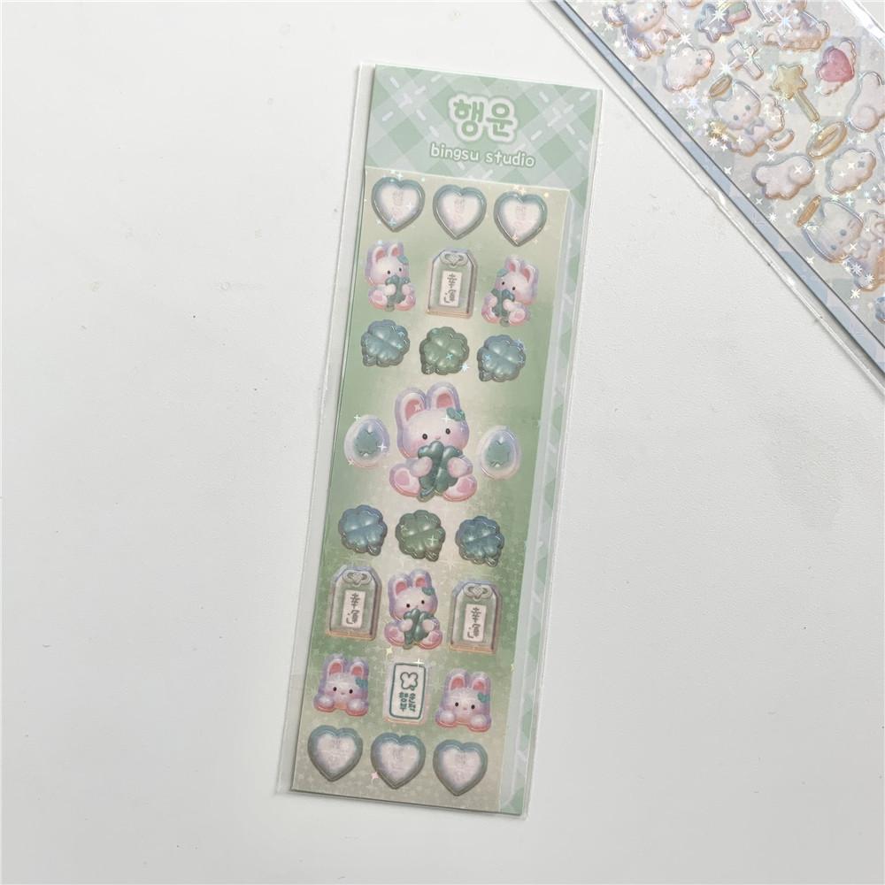 Лазерные наклейки серии Magic Fairy Tale, симпатичный мини-альбом, материал для самостоятельного изготовления, эстетическая открытка для девочки, альбом, блокнот, декоративные наклейки