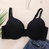 Гладкий сексуальный бюстгальтер больших размеров, женское бесшовное нижнее белье, бюстгальтер с регулируемыми бретелями, светлое цветное нижнее белье, летнее BD