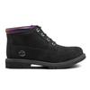 Timberland Женские непромокаемые ботинки-чукка Nellie 6 дюймов, переливающиеся, черная нубуковая кожа A24KH