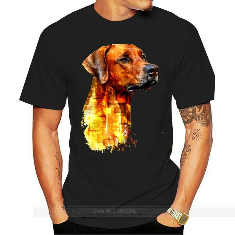 Rhodesian Ridgeback White T Shirt Tee Lion Dog Top Unisexs T Shirt Size S 3xl Funny Design Tee Shirt