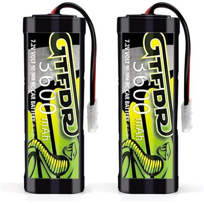 GTFDR 3600mAh 7.2V NiMH с взрывоопасными характеристиками, оснащен разъемом Tamiya, для радиоуправляемых машин. Идеально подходит для радиоуправления, а также