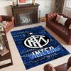 Inter Milan Customize Your Name Carpet Perfect for Dining Room Game Room Foyer Entryway Antislip Carpet Decorate Offices